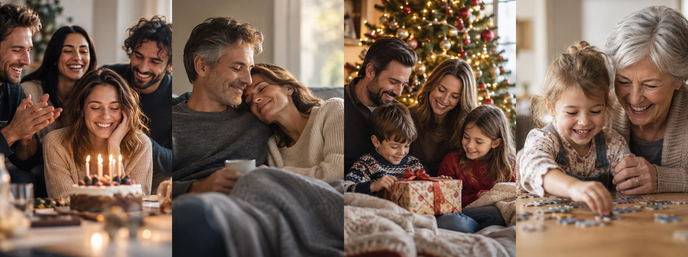 Personal moments suitable for creating a photo gift